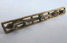 Antik Brosche Strasssteinen