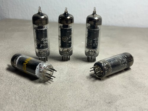 6005 6aq5w röhre - =, geprüft