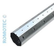 Stahlwelle 70 mm 8kant Rollladenwelle Welle SW70 für Rohrmotor Rolladen bis 2 m