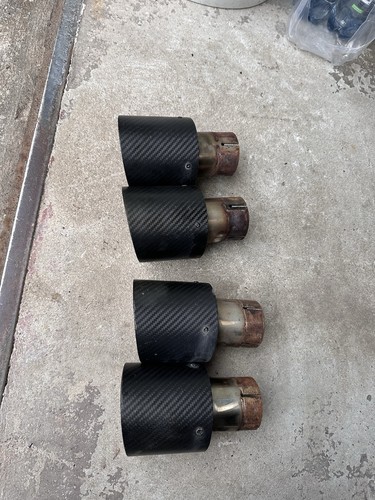 Carbon auspuffblenden - carbon, /