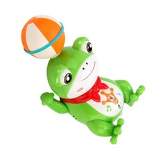 Kinderschaukel-Stuntball-Spielzeug, elektrischer tanzender Frosch mit Lichtern
