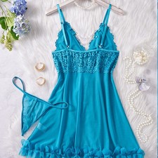 Sexy Babydoll mit Spitze &