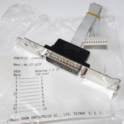 Slotblende db25 pin cv - slotblende,