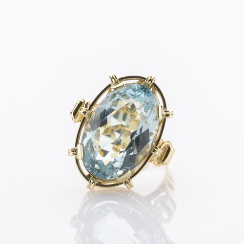 Ring aus 585er gelbgold mit - aus,