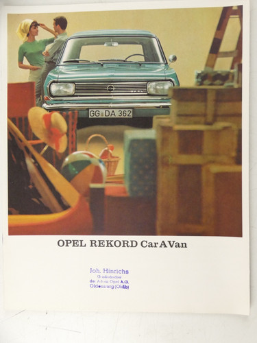 Opel rekord car - opel, 1966