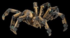 Steampunk figur spinne - spinne,