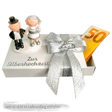 Silberhochzeit Geschenk / Geld