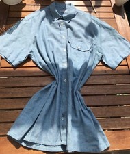 Alpenland Sportswear Hemd leichtes Kurzarm-Hemd mit Kragen 41 etwa L in Blau