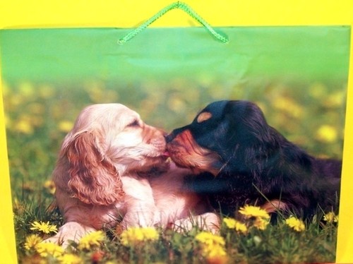 Tasche mit hunde motiv dog - hunde,