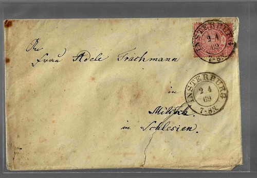 Brief aus insterburg - aus,