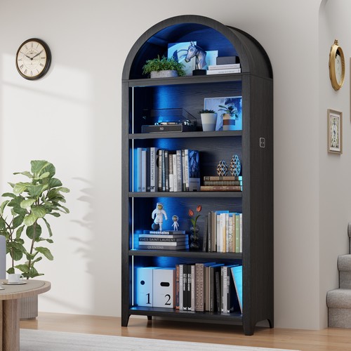 Led vitrine buffetschrank - vitrine,