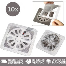 10 Stück Abflusssieb Silikon Abflusssieb Dusche Haarfänger Badewanne Abflussabd.
