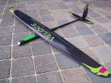 Elektro Veloce 1,5m F5K F5B F3K 4 Klappen voll cfk Spitzenservos Top Speed und T