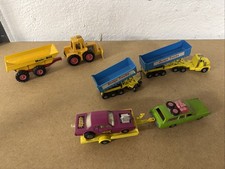 KONVOLUT  MATCHBOX  SUPERKINGS LESNEY K21 Cougar, K23 Mercury, K18 Dodge K5 Muir