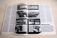 MOT 12/1970 BMW 1600 Cabrio mit 85PS im Fahrbericht auf 2 Seiten