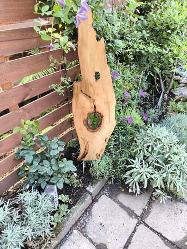 Garten deko holz stele - deko,