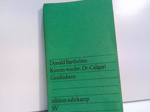 Komm wieder caligari aus - komm, dr,