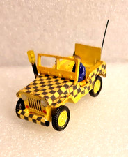 SIKU Plastik V 92 Jeep  -Umbau Airport-FOLLOW ME -  code 3, Repro-Teil,  #3