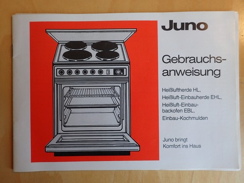 Juno heißluftherd - juno,