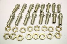 16x  52mm Gewindeendstück Adapter Verschraubung Verbinder