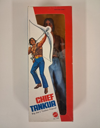 Mattel big jim chief - mattel, tankua