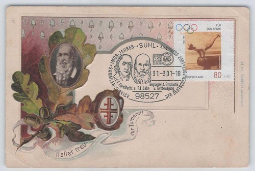 Bund sonderstempel turnvater - bund,