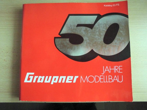 Graupner katalog mit - 33,