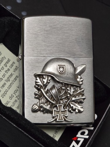 Zippo stahlhelm eisernes kreuz - zippo,