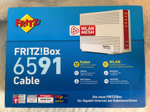 Fritz box 6591 - fritz!box, cable