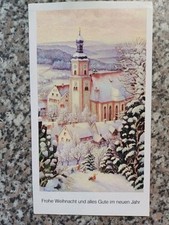 Irene Schricker - Winterfreuden - Aquarell mundgemalt - Klappkarte beschriftet