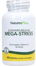 Natures Plus Mega-Stress – 90 veg. Tabletten (308,45 EUR/kg)