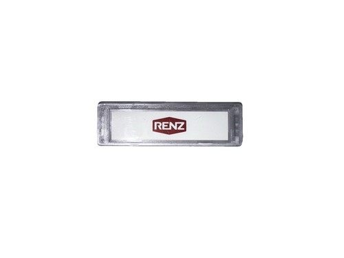 Renz namensschild abdeckung - namensschild,