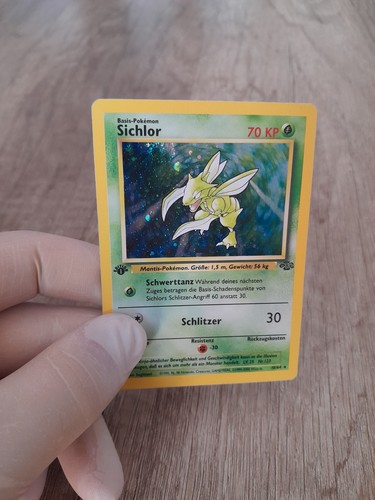 Pokemon karte sichlor scyther - pokemon,