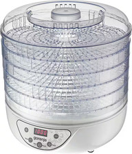 Dörrautomat Dörrgerät Weiß transparent Timer 380W - Gorenje FDK24DW --SCHADEN--