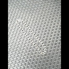 Halskette Collier Extra Breit Silber Farben Modeschmuck