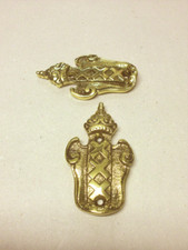 Wappen Messing Guss Relief