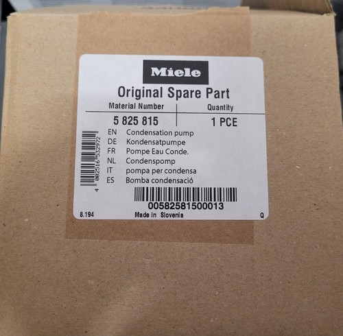 Miele kondensatpumpe nr - , m.nr