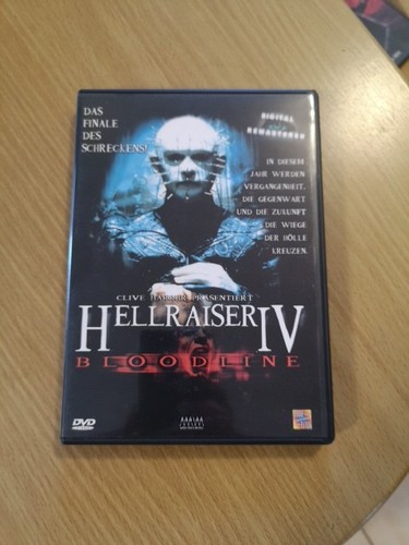 Hellraiser bloodline dvd - hellraiser,