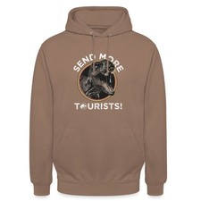 Jurassic Park T-Rex Send More Tourists! Unisex Hoodie