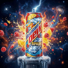 Mountain dew spark - dew, lemon