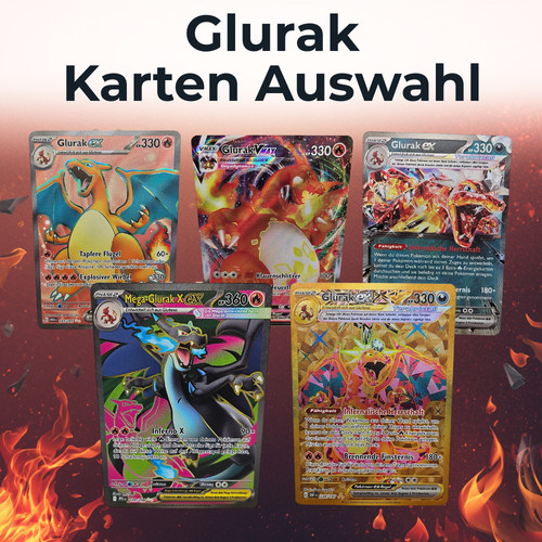 Pokemon glurak sammlung nur - glurak,