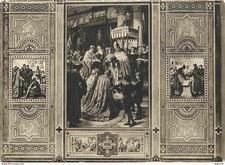 Kunst - Malerei Geschichte - Wislicenus - Krone Heinrichs II in Rom - CPM - Karte