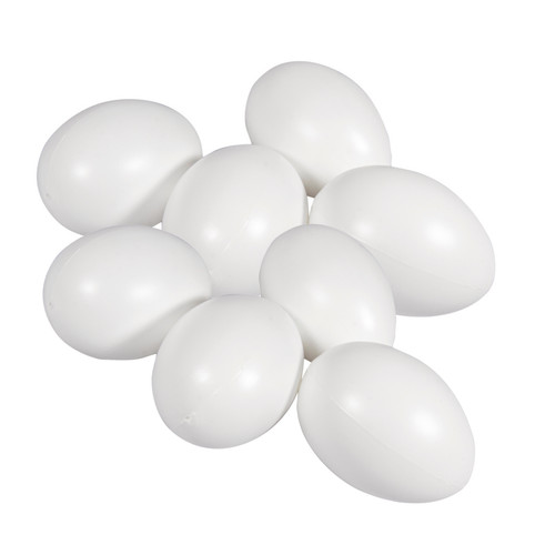 Plastik eier 8 stück - cm,