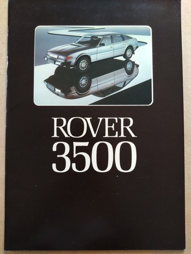 Rover 3500 prospekt 1977 - rover,