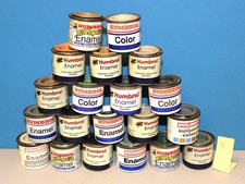 Konvolut...20 Humbrol Farbdosen...unterschiedlich gebraucht