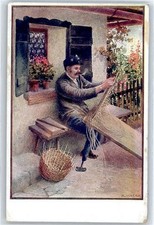 50909170 - Korbflechter, sign