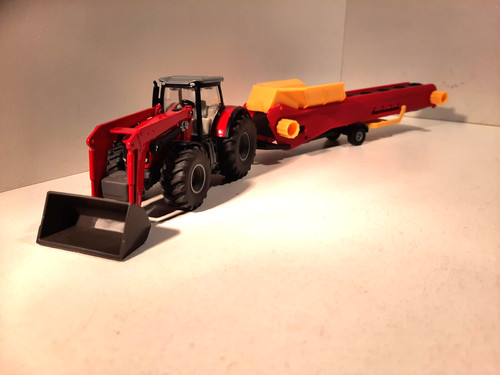 Siku massey ferguson traktor - massey-ferguson,
