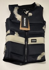 MYSTIC Evoke Impact Vest FZIP Kite Wake Women’s Size Small Surfen Black Allover