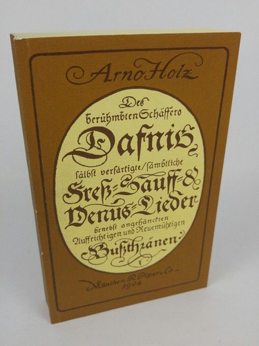 Dafnis lyrisches portrait - lyrisches, aus