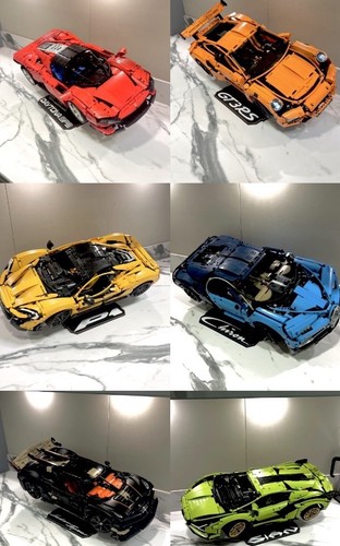 Technic style supercar display - style,